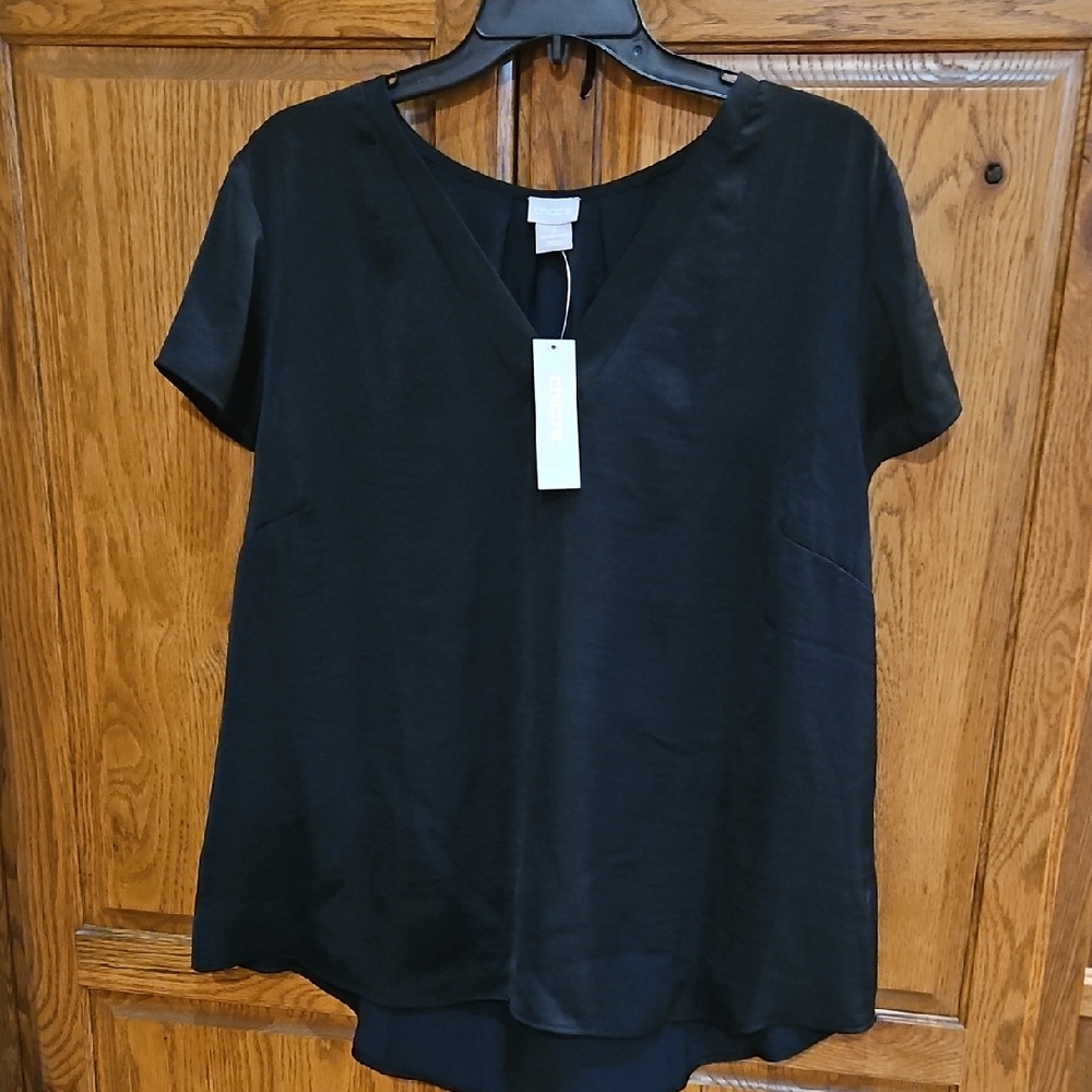 Chico's Classic Black Blouse